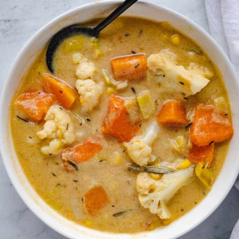 Cauliflower Butternut Squash Soup Cooking For Peanuts