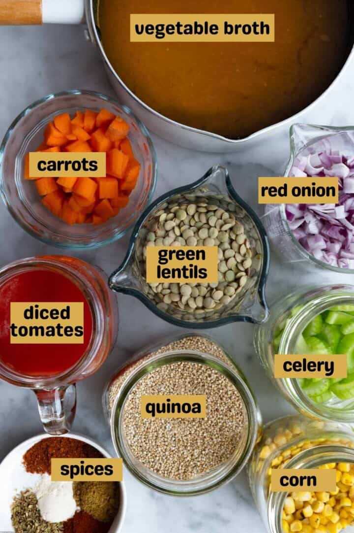 HighProtein Quinoa & Lentils Without Oil Cooking For Peanuts