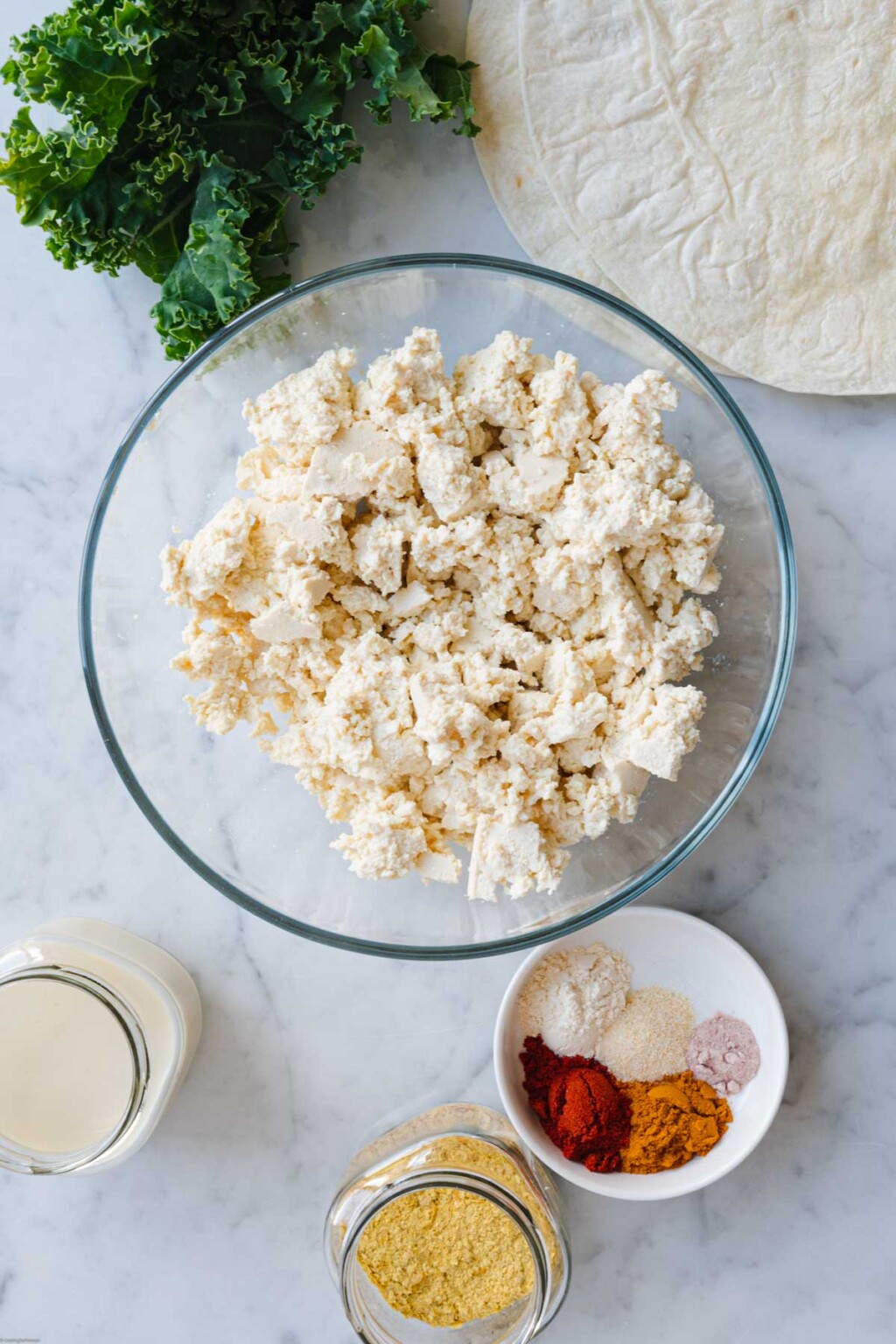 Easy Tofu Scramble Wrap Recipe Cooking For Peanuts