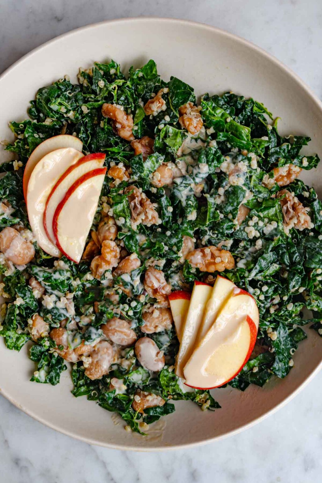 White Bean Kale Salad Cooking For Peanuts