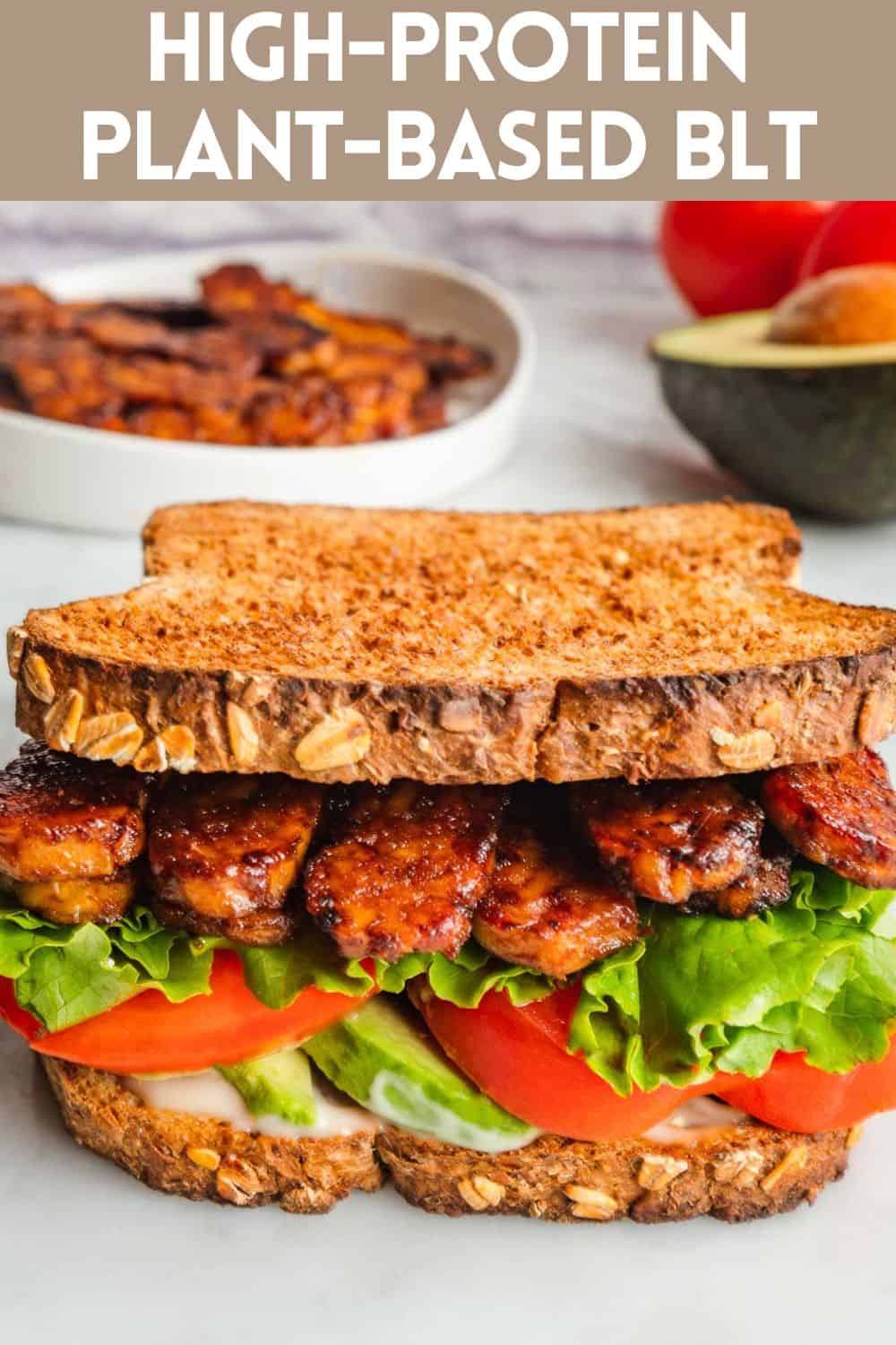 Tofu Sandwich (Vegan Pastrami) Cooking For Peanuts