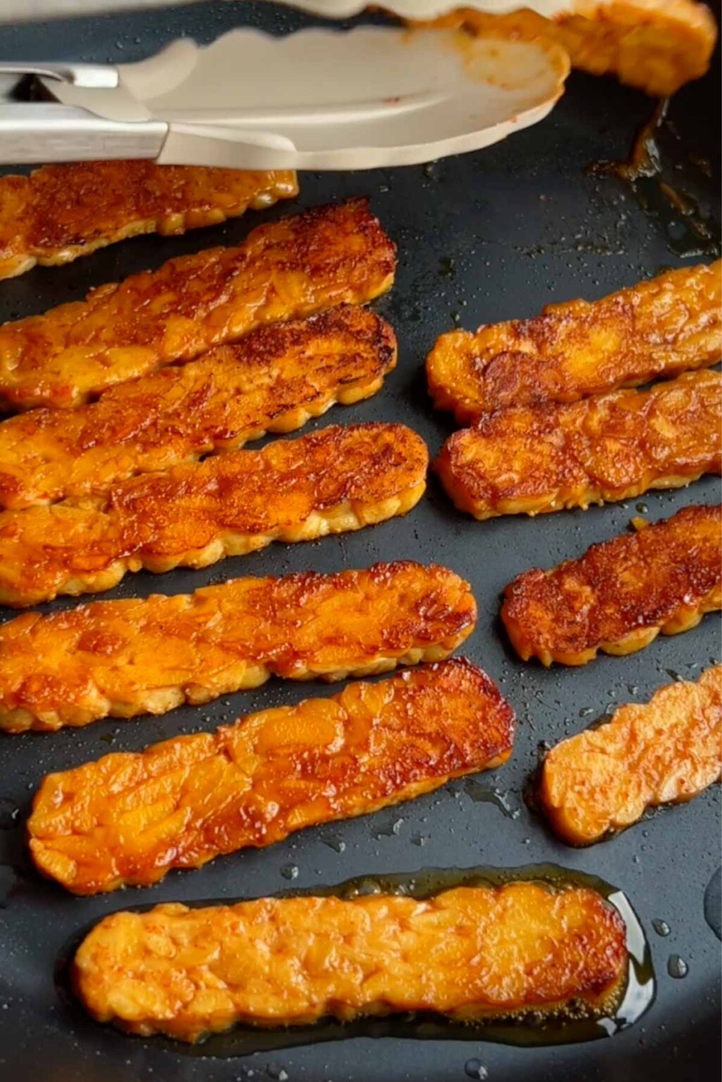 PlantBased Tempeh Sandwich Cooking For Peanuts