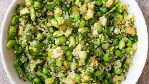Salad with Asian Dressing (High Protein)