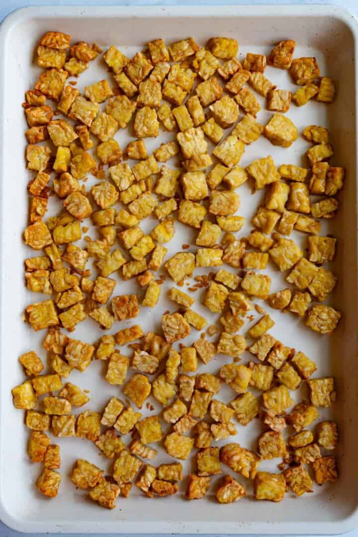 Crunch Salad with Tempeh (HighProtein) Cooking For Peanuts