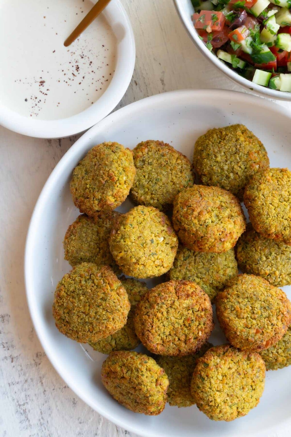 Vegan Air Fryer Falafel Cooking For Peanuts