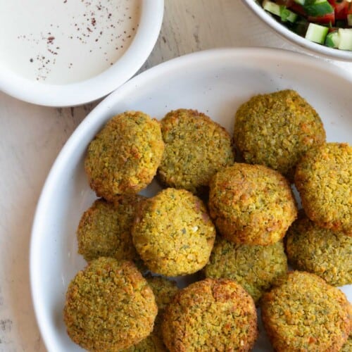 Vegan Air Fryer Falafel Cooking For Peanuts