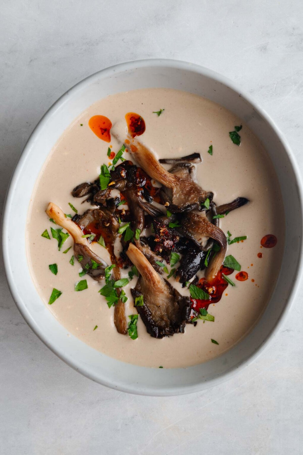 Easy Creamy Mushroom Soup (Vegan) Cooking For Peanuts