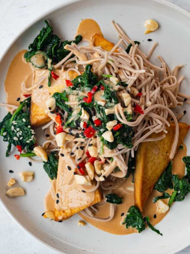 Simple Tofu Noodles Cooking For Peanuts