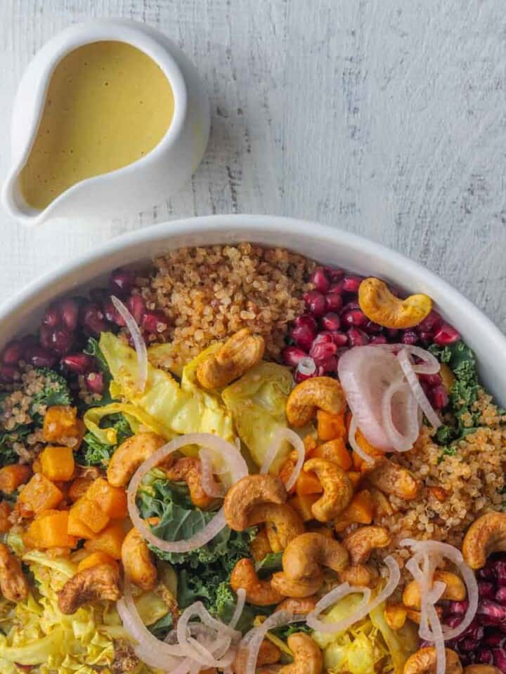 Homemade Vegan Honey Mustard Dressing Recipe - Cooking For Peanuts