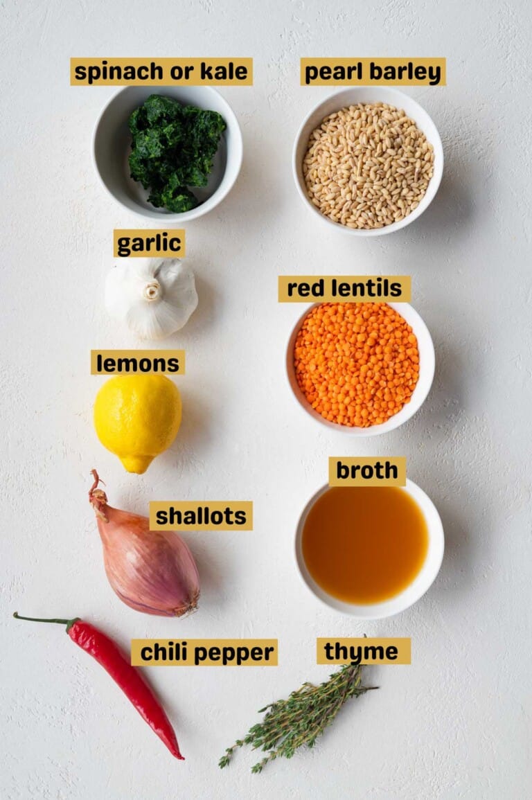 Ingredients In Risotto The Easiest Barley Risotto Recipe (High-Protein) - Cooking For Peanuts