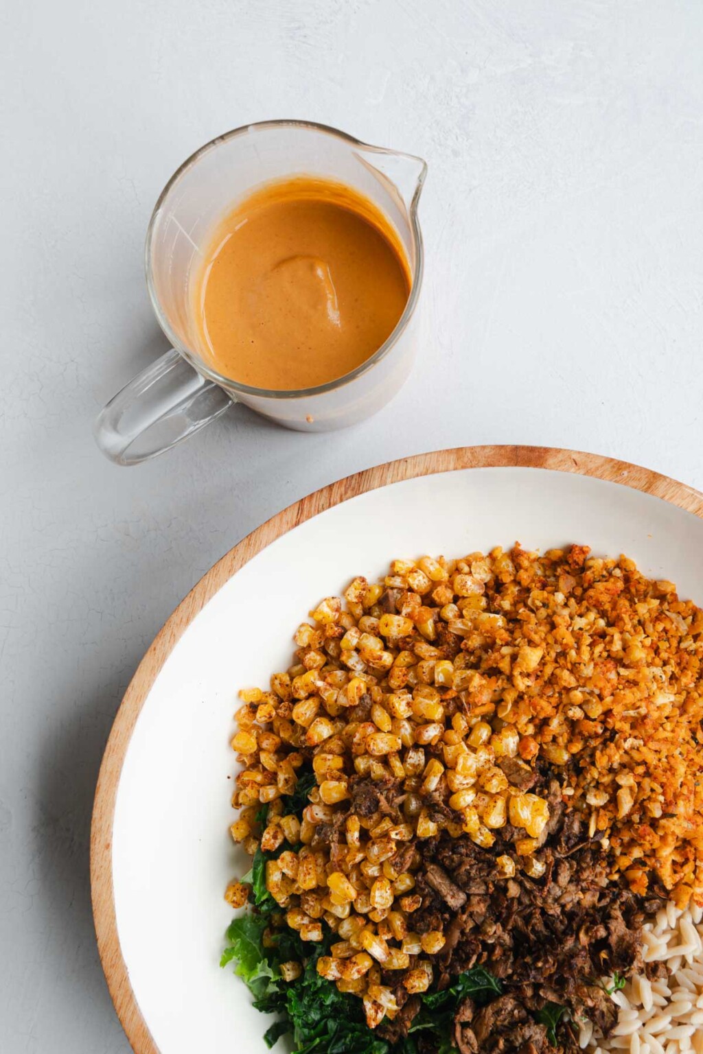 HighProtein Tempeh Orzo Bowl (Chipotle Dressing) Cooking For Peanuts