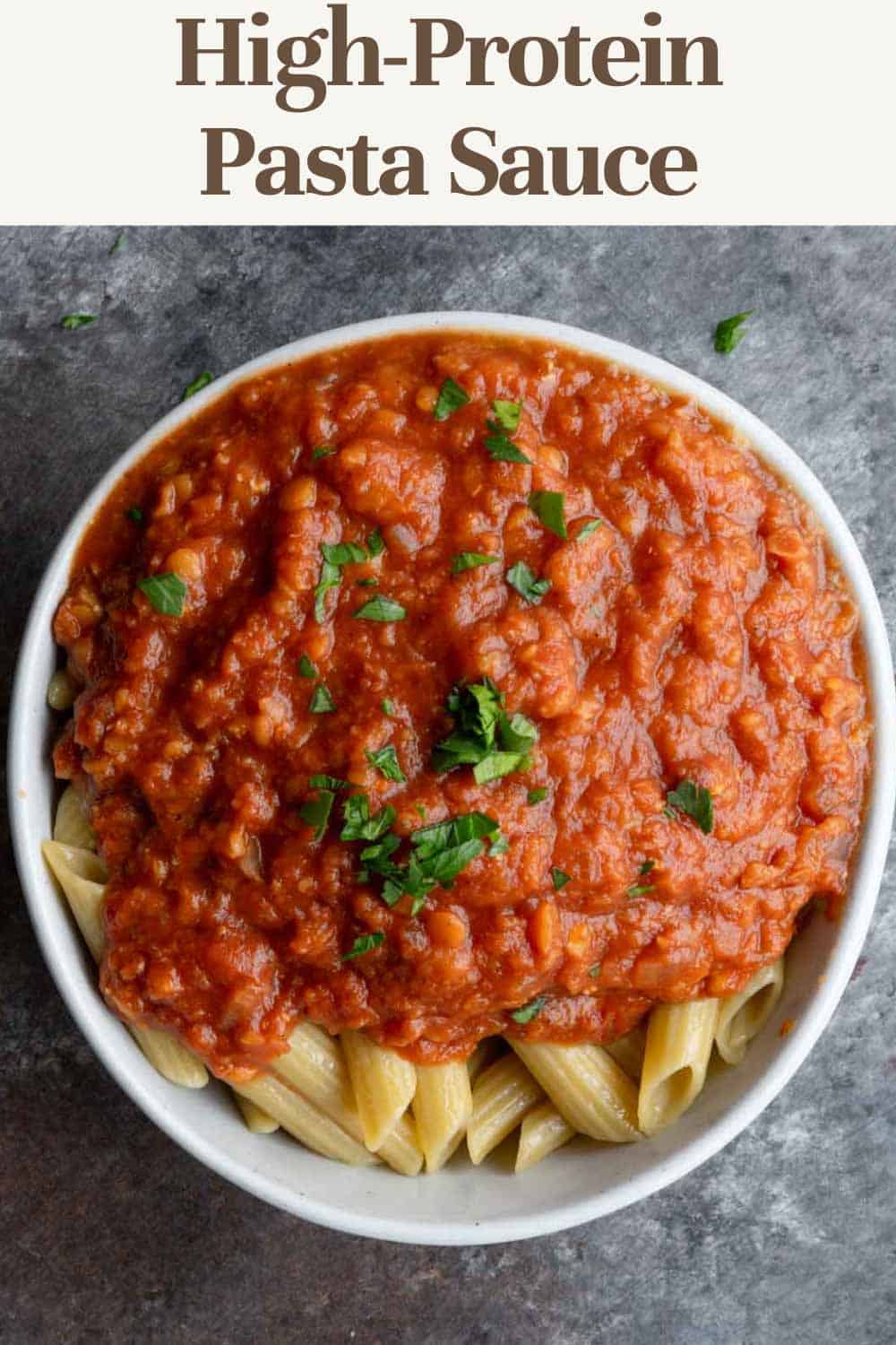Easy HighProtein Pasta Sauce Cooking For Peanuts