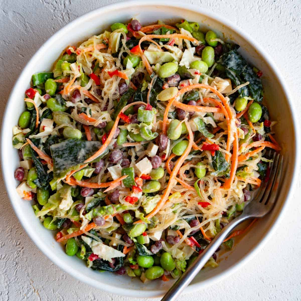 fresh green bean salad with asian dressing Asian Green Bean Salad