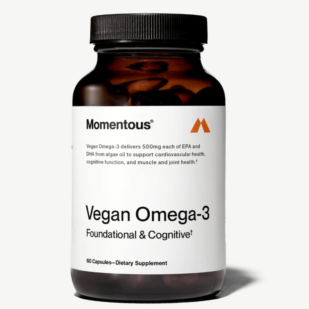 Momentous vegan omega 3 supplement.
