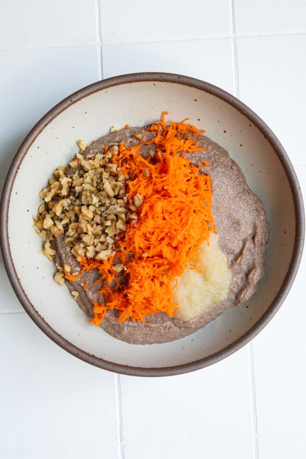 Cooked Teff Creamy Carrot Cake Teff Porridge (High-Calcium & Fiber) Cooking For Peanuts