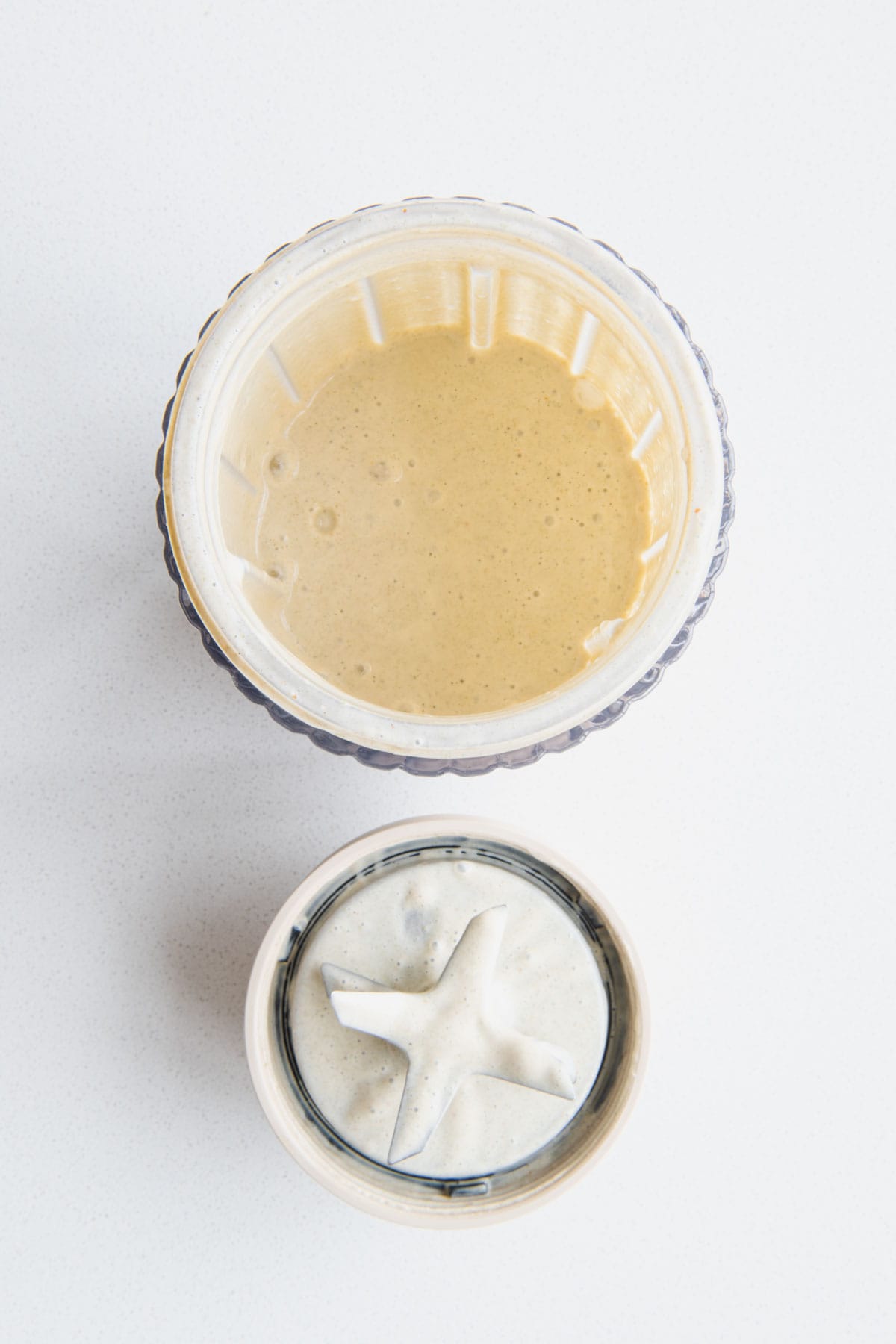 Creamy lime miso dressing.