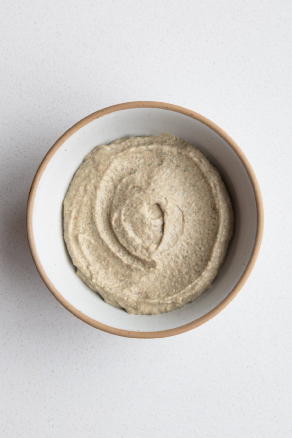 Sweet pumpkin seed butter in a bowl.