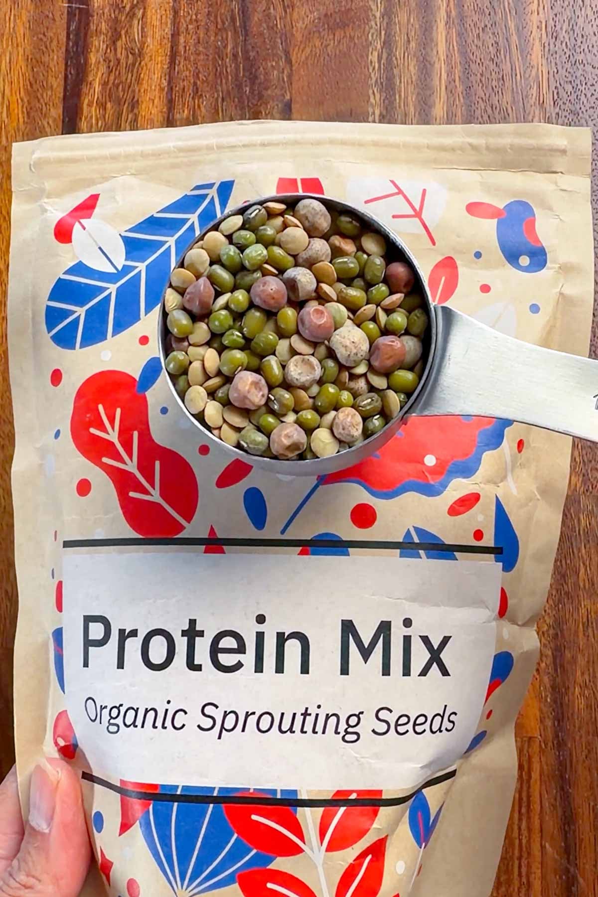 Sprouts protein mix.